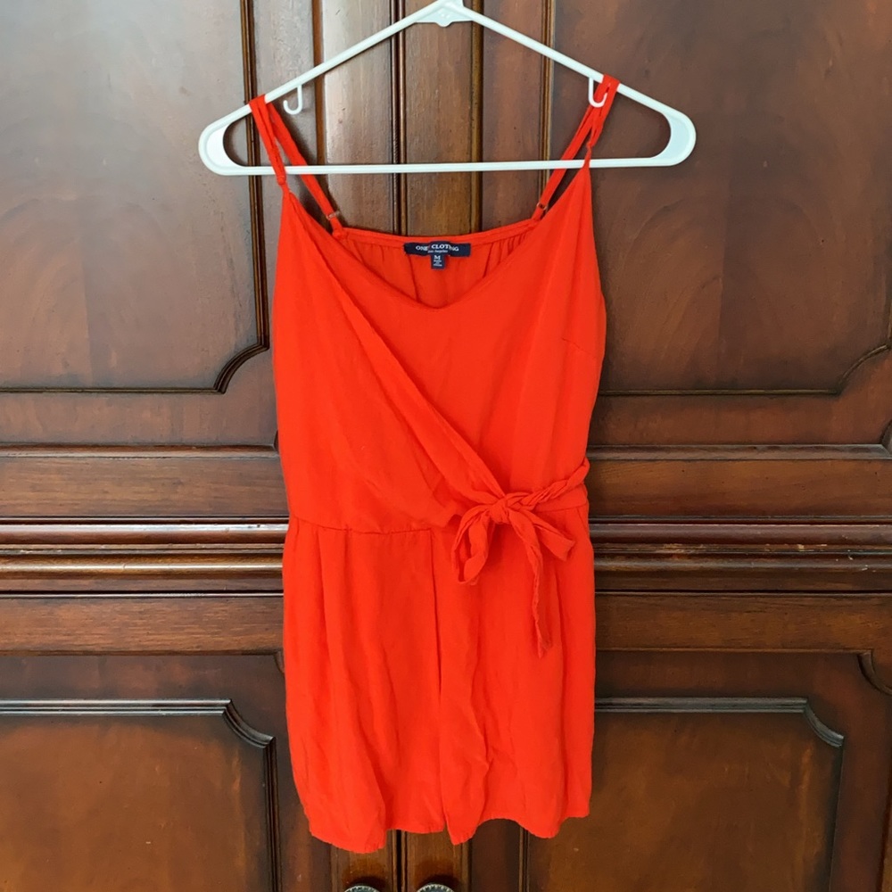 Coral Romper!!